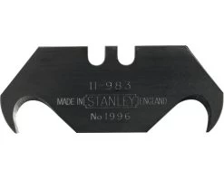 STANLEY Reservemessen Haaks 1996 Voor Schuif- En Vast Mes, 5 Stuks