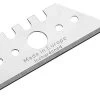 WOLFCRAFT Reservemes Trapezium 0,50x52mm, 5 Stuks