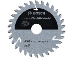BOSCH Cirkelzaagblad Standard For Multi Material Ø 85x15x1,5 Mm 30T