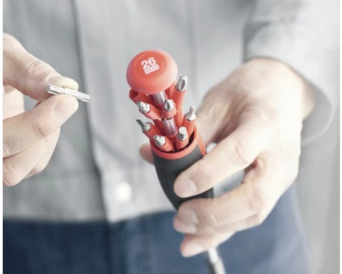 WIHA Schroevendraaier Met Bitmagazijn LiftUp 26one 7 WIHA Schroevendraaier Met Bitmagazijn LiftUp 26one - Afbeelding 5