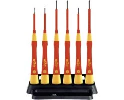 WIHA Fijnschroevendraaierset PicoFinish VDE, 6-delig