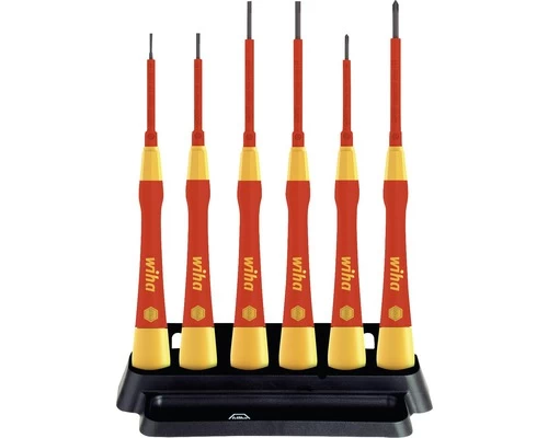 WIHA Fijnschroevendraaierset PicoFinish VDE, 6-delig 3 WIHA Fijnschroevendraaierset PicoFinish VDE, 6-delig