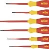 WIHA Schroevendraaierset SoftFinish Electric SlimFix, 6-delig