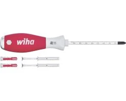 WIHA Plugschroevendraaierset SoftFinish PH Met Pluggen, 5-delig