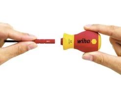WIHA Schroevendraaier Stubby Electric SlimVario Met Bithouderset, 4-delig -Gereedschapsopslag DV 8 10394867 04 4c NL 20210121191750