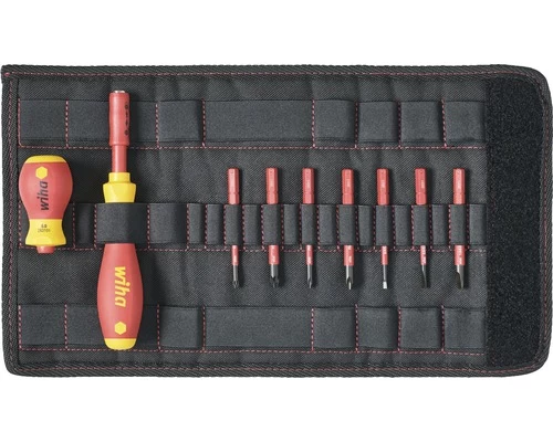 WIHA Schroevendraaier En Bitset SlimVario, 10-delig 3 WIHA Schroevendraaier En Bitset SlimVario, 10-delig
