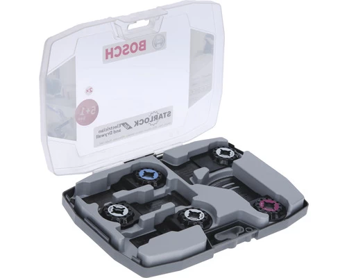 BOSCH Multitool Zaagbladset Starlock For Electrician And Drywall, 6-delig 3 BOSCH Multitool Zaagbladset Starlock For Electrician And Drywall, 6-delig