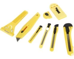 Messenset Universeel Geel, 8-delig