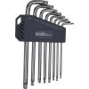 WGB Stiftsleutelset Torx Kogelkop, 8-delig