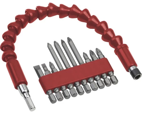 Meister Bit-set 10-dlg Met Riemclip 3 Meister Bit-set 10-dlg Met Riemclip