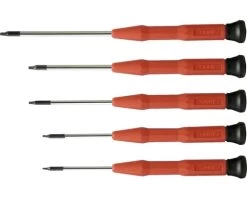 CONNEX Schroevendraaier Set Met Draaidop Torx, 5-delig