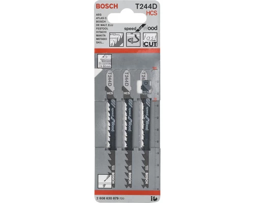 BOSCH Decoupeerzaagblad T 244 D 3-pak 4 BOSCH Decoupeerzaagblad T 244 D 3-pak - Afbeelding 2