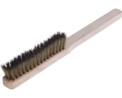 LESSMANN Handborstel Messing Draad 4-rijen