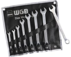 WGB Ringsteeksleutel Set 8-delig