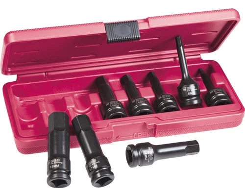 WGB Krachtdoppenset 1/2", 8-delig 3 WGB Krachtdoppenset 1/2", 8-delig