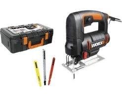 WORX Decoupeerzaag WX477.1, 550 W Inclusief 3 Zaagbladen