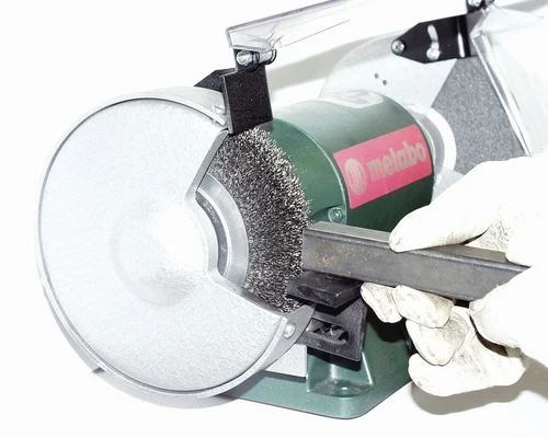 LESMANN Ronde Borstel Ø 200 Mm X 24-27 Mm Staaldraad 8 LESMANN Ronde Borstel Ø 200 Mm X 24-27 Mm Staaldraad - Afbeelding 6