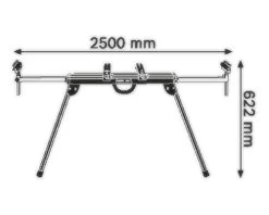 BOSCH Professional Zaagtafel GTA 2500 Compact 7 BOSCH Professional Zaagtafel GTA 2500 Compact -Gereedschapsopslag DV 8 6759734 01 4c NL 20180618164654