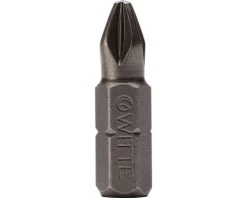 WITTE Bit Industrie ¼" 25 Mm Pozidriv PZ 1, 2 Stuks