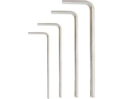 WGB Stiftsleutelset Binnenzeskant 4-delig