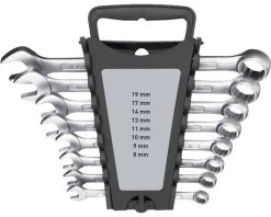 WGB Ringsteeksleutel-set 8-delig