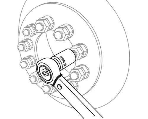 WGB Momentsleutel Automatisch 1/4" 4-20 Nm 4 WGB Momentsleutel Automatisch 1/4" 4-20 Nm - Afbeelding 2