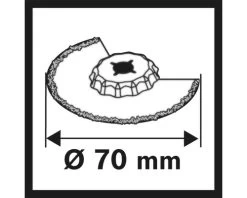 BOSCH Segmentzaagblad Starlock ACZ 70 RT5 Carbine HM-RIFF Ø 70 Mm -Gereedschapsopslag DV 8 8766856 05 4c DE 20210315221659